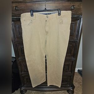 Men's Iron Co. Classic Stretch Comfort Patriot Pants, Straight Leg 40/30 Tan